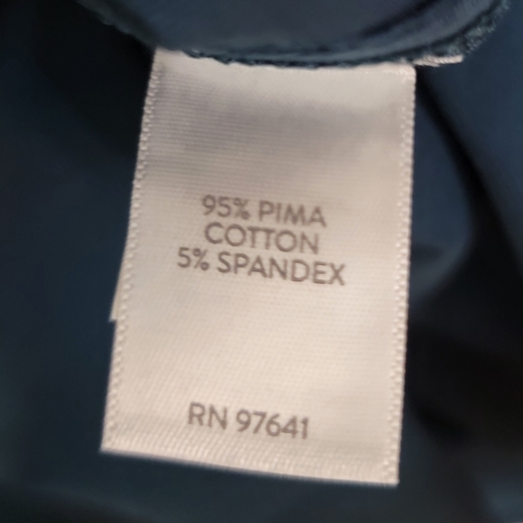 J.Jill Progress Shirttail Tee Midnight Blue Short Sleeve - Picture 4 of 8